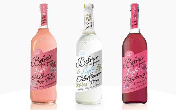 Belvoir Fruit Farms bolsters lighter range with two new drinks