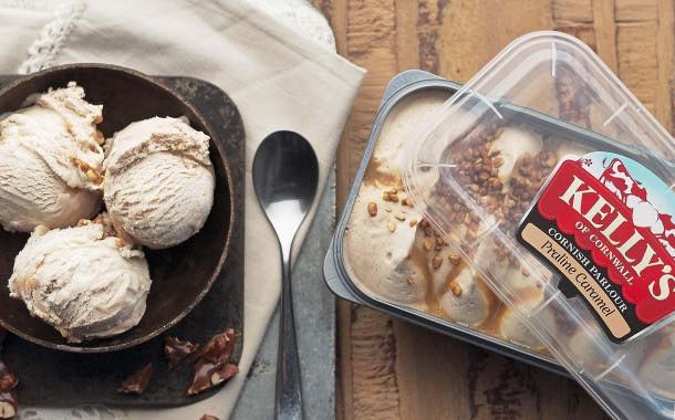 Ice cream brand Kelly's unveils updated take-home packaging