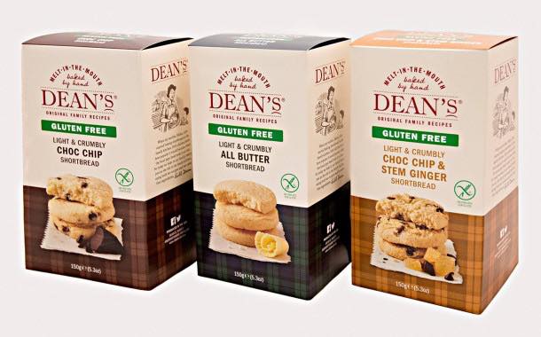 Shortbread maker Dean's launches new gluten-free range
