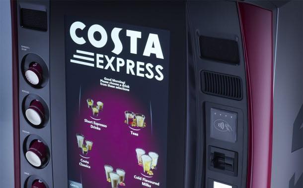 Costa Coffee to roll out 150 self-serve machines across Canada