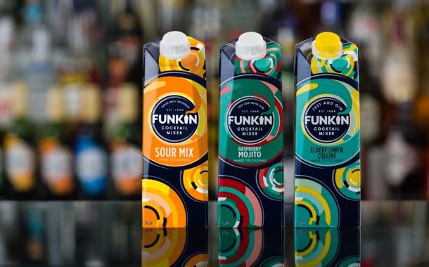 Funkin expands range with launch of litre cocktail mixers
