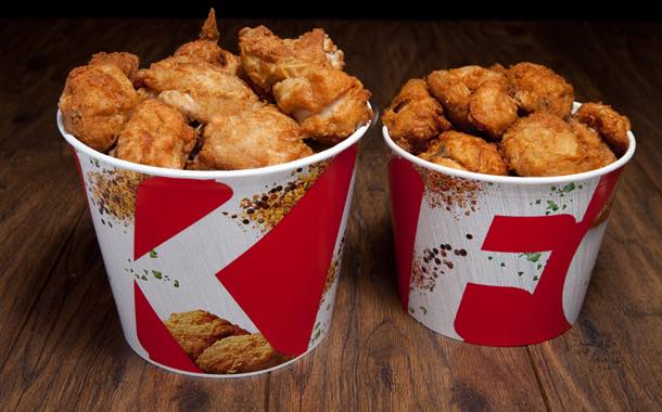 Packaging manufacturer develops plastic-free food bucket for KFC