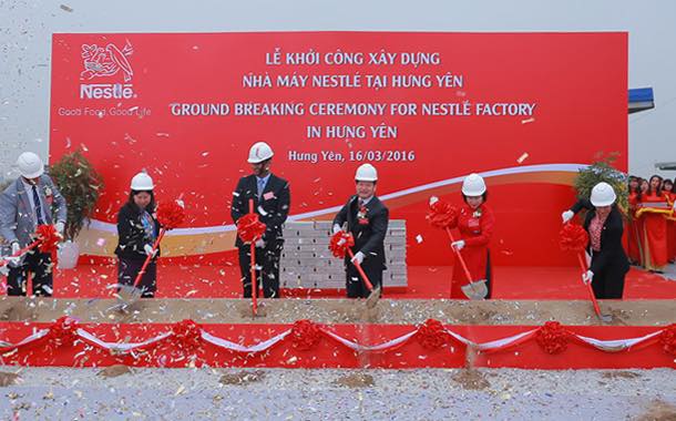 Nestlé breaks ground on $70m nutrition plant in north Vietnam