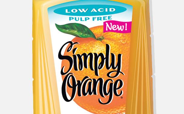 Simply Beverages launches new reduced-acid orange juice