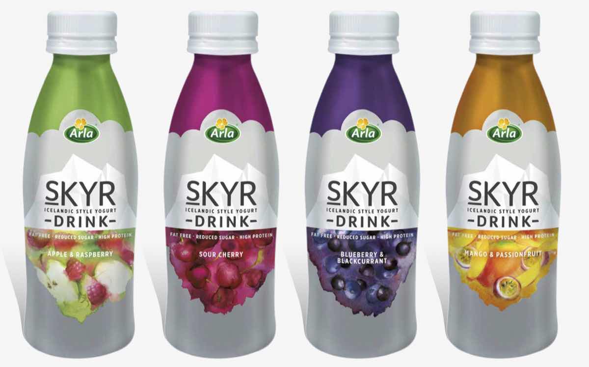 Arla adds skyr drinking yogurts to Icelandic-style yogurt range - FoodBev  Media