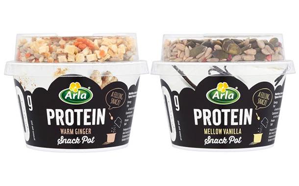 Arla Foods extends Protein range with on-the-go snack pots