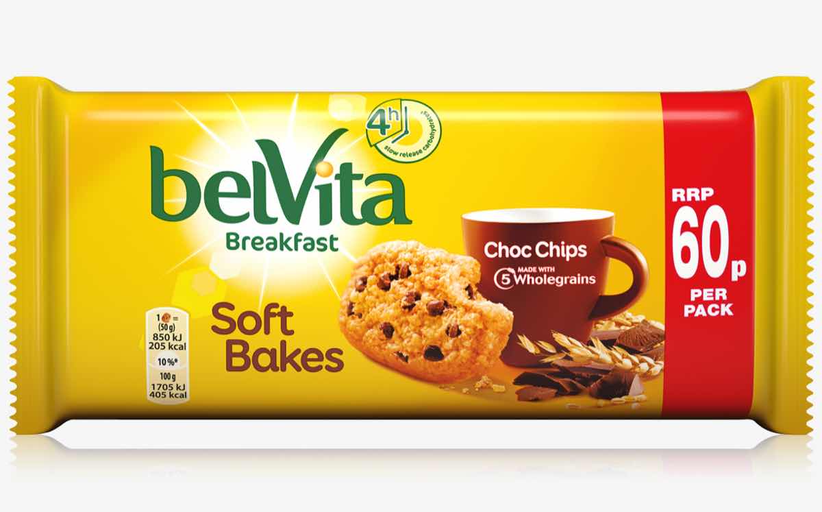 BelVita launches new single-pack chocolate chip breakfast biscuit