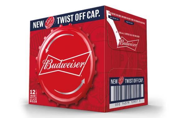 Budweiser launches twist-off beer bottle closure in the UK