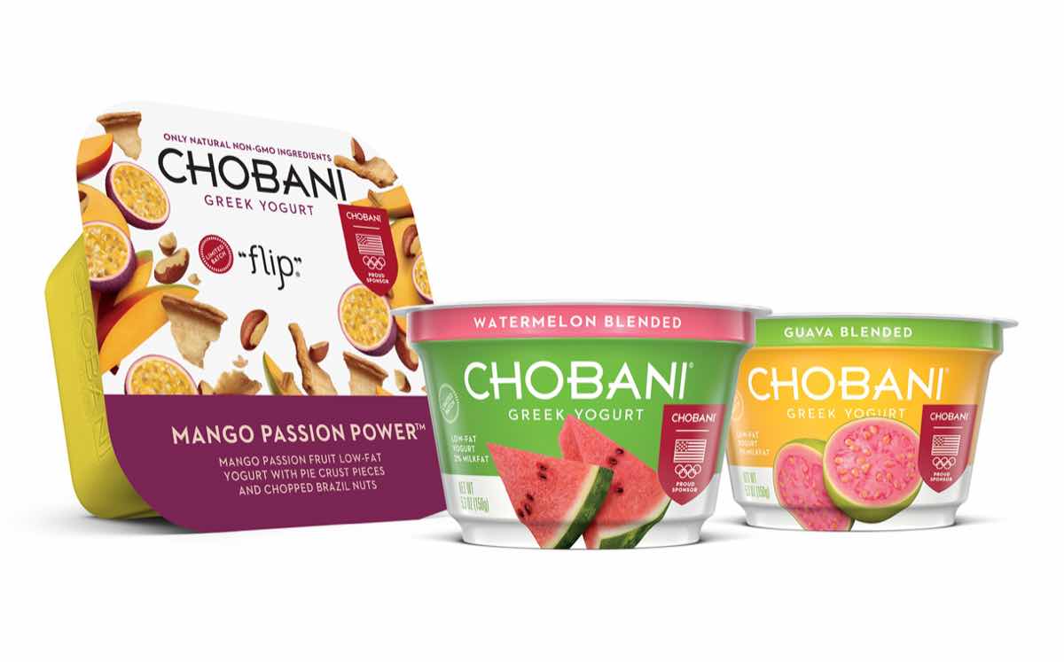Chobani launches new yogurt flavours inspired by Rio 2016
