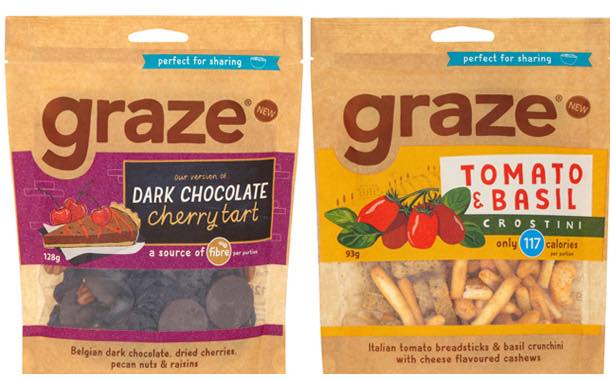 Graze launch new range of multi-portion packs