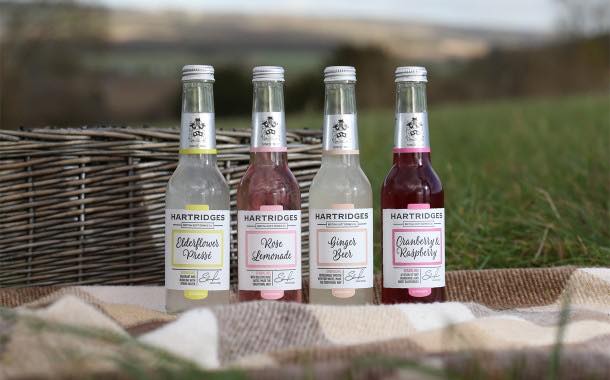 Hartridges refreshes brand and adds four new sparkling variants