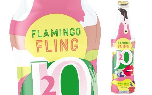 Britvic Soft Drinks unveils limited edition tropical flamingo J2O