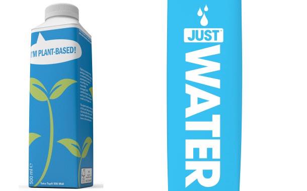 Tetra Top carton bottle to make debut with JUST water