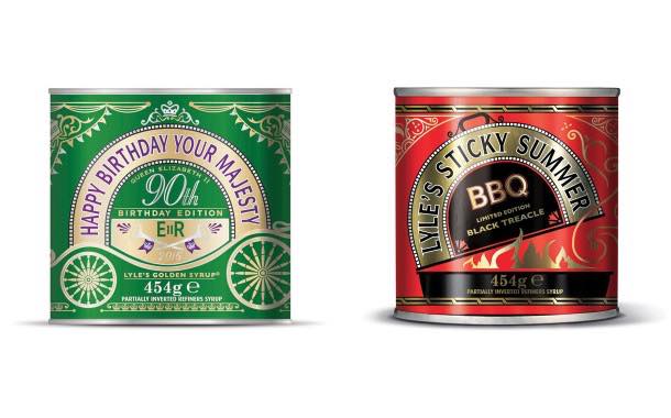 Lyle's unveils Queen's birthday and summer barbecue syrup tins