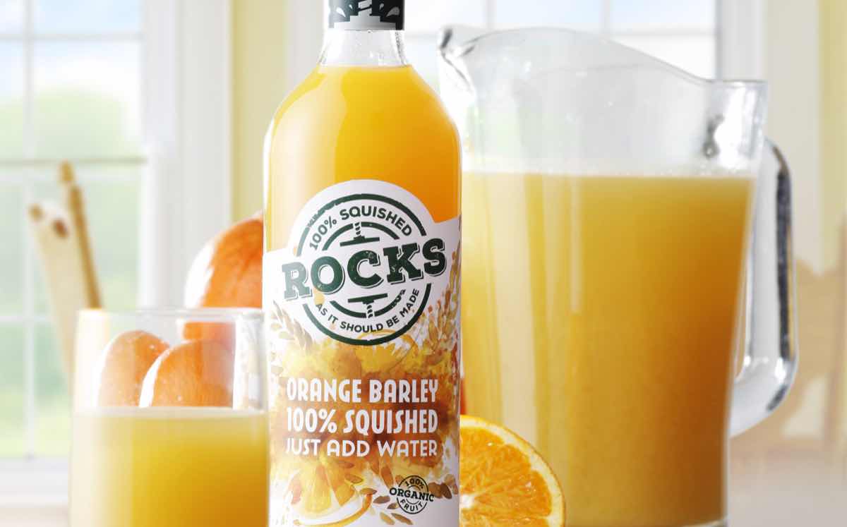 Rocks Drinks launches orange and lemon barley squashes