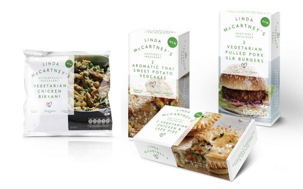 Vegetarian food brand Linda McCartney's adds four new lines