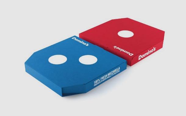 Domino's unveils 'fresh' box design made to look like its logo