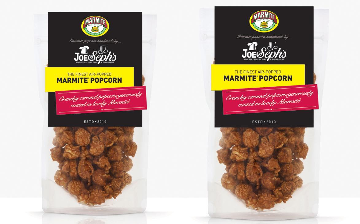 Joe & Seph's launches 'first official Marmite popcorn flavour'