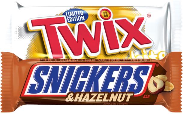 Mars adds new products to Twix, Snickers, Milky Way and M&M's