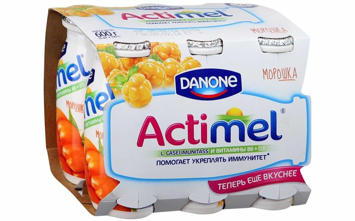 Danone adds cloudberry flavour to Actimel range in Russia