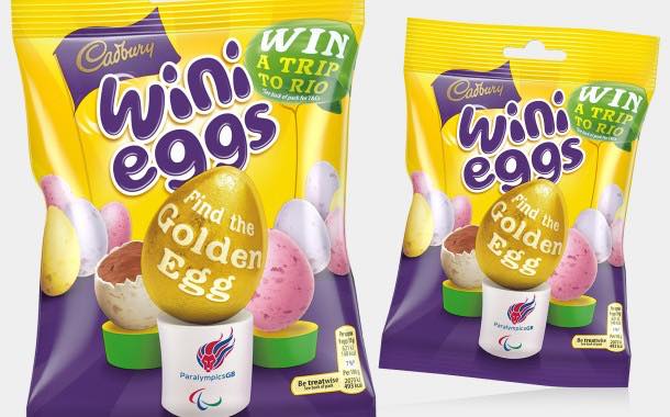 Cadbury launches promotional Mini Eggs in aid of Paralympians