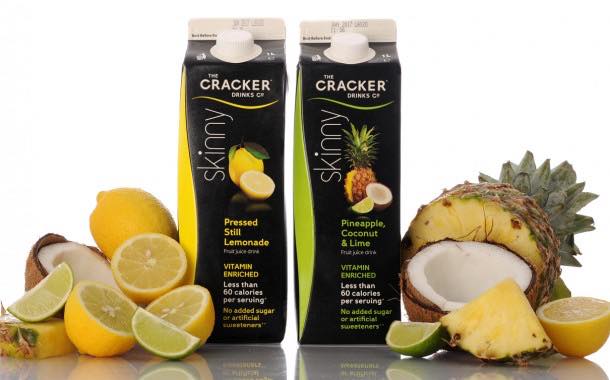 Cracker Drinks launches lower-calorie Skinny version of its juices