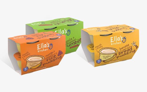 Ella's Kitchen launches range of children's desserts 'with a twist'