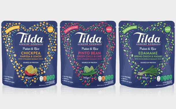 Rice brand Tilda introduces range of pulse and rice blends