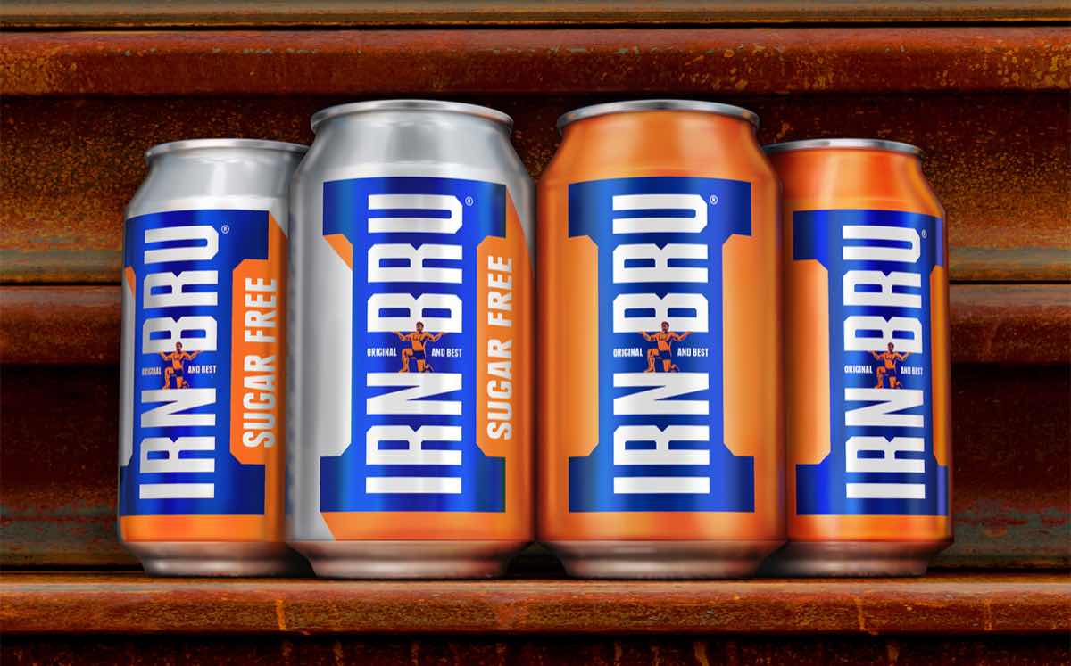 Irn-Bru 'goes back to its heritage' by launching new brand identity