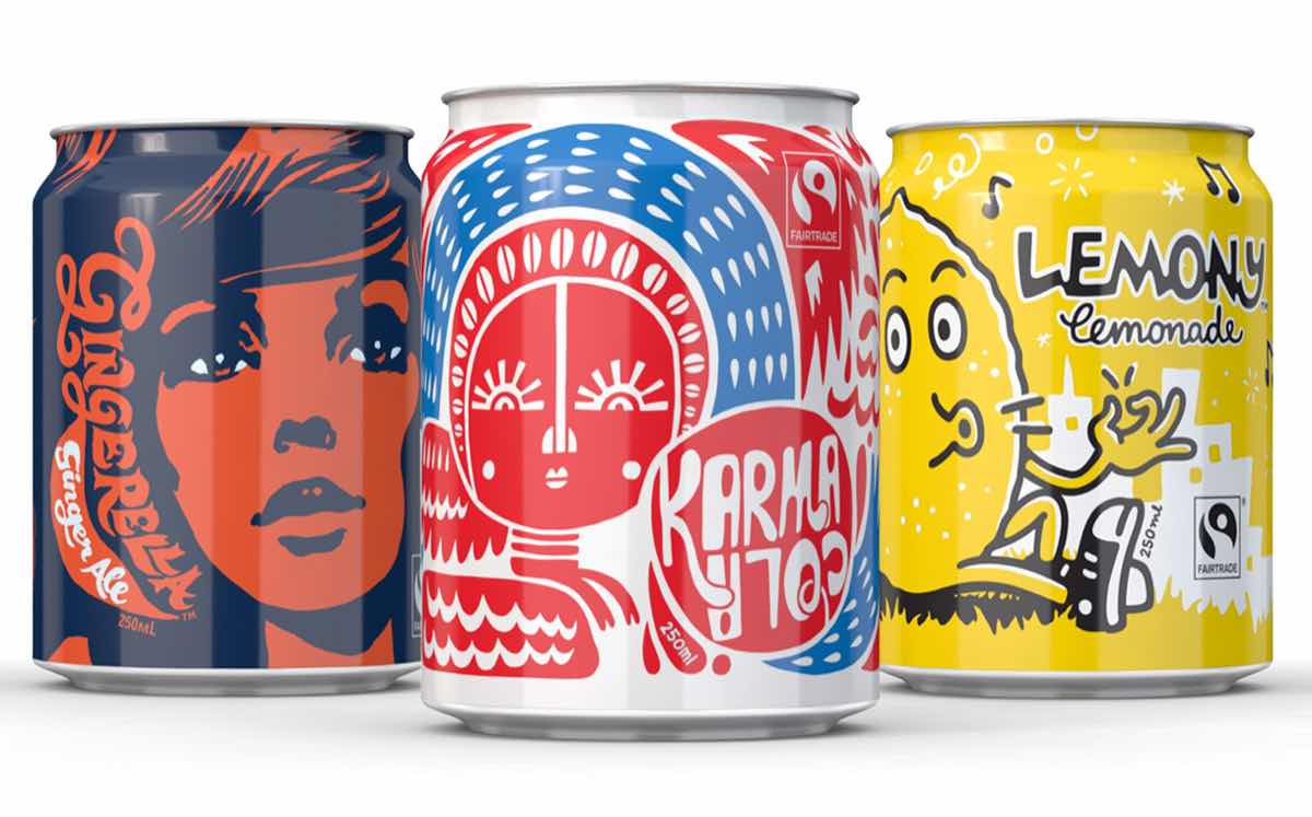 Ethical drinks brand Karma Cola debuts aluminium can format