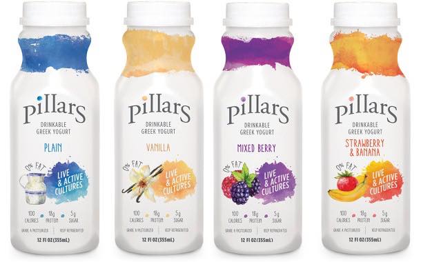 Archway Food Group launches Pillars drinkable Greek yogurt