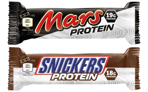 Mars launches new protein bars under Mars and Snickers brands