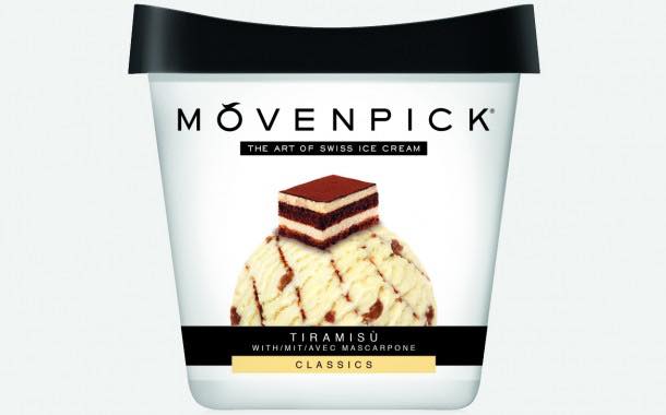 Mövenpick launches convenient 500ml tub, plus two new flavours
