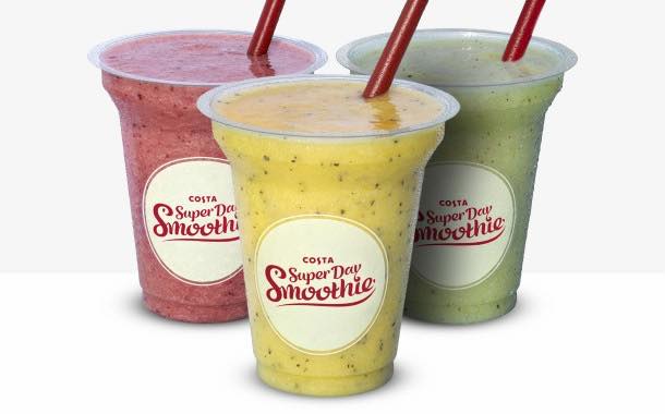 Costa to launch new summer range of smoothies and wraps