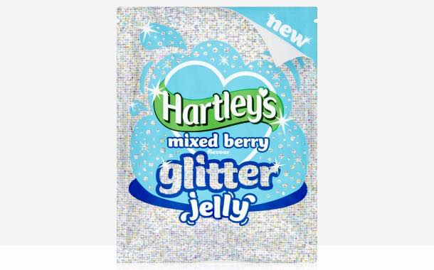 Hartley's launches 'shimmering' mixed berry glitter jelly