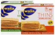 Barilla adds to Wasa crispbread brand with new 'crunchy' thins