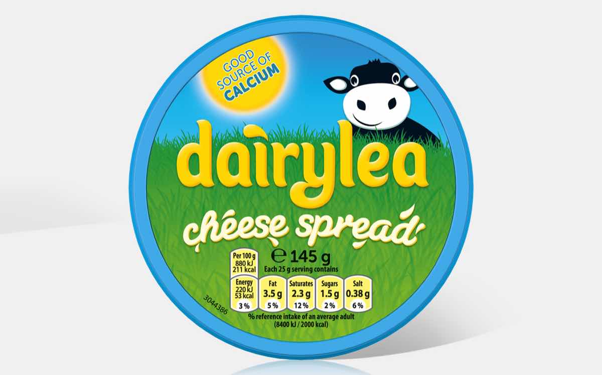 Dairylea redesigns packaging to reflect 'source of calcium' claim