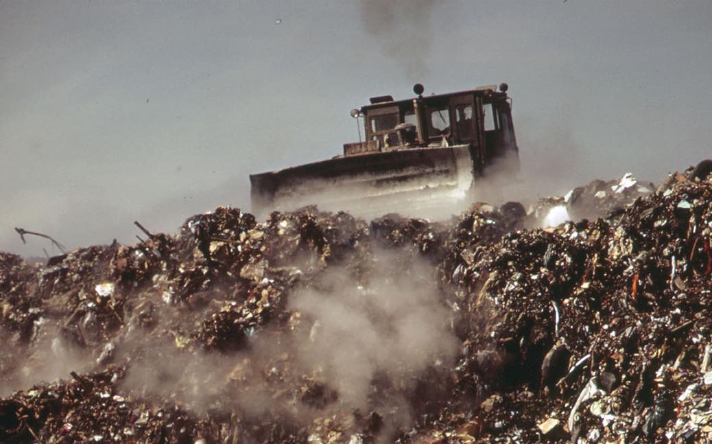 The Fresh Kills landfill site was once the largest man-made structure on earth.