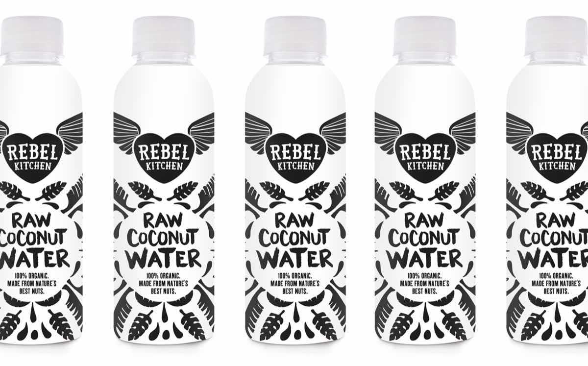 Rebel Kitchen rebrands Unoco raw coconut water