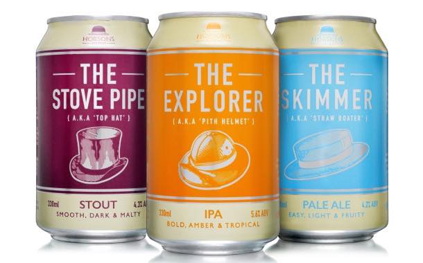 Rexam partners with craft brewer Hobsons on range of beer cans