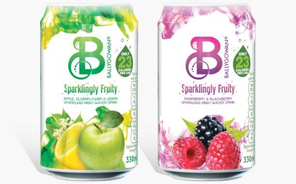 Crown teams up with Ballygowan to create cans for its new drinks