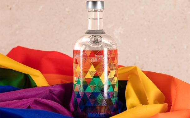 Vodka brand Absolut creates limited-edition bottle for pride
