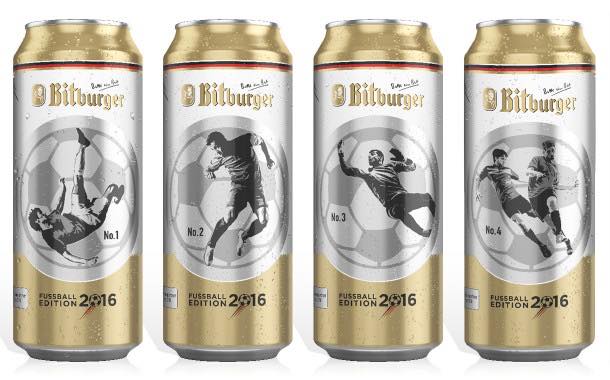 Bitburger opts for Ball Packaging technology for Euro 2016 cans