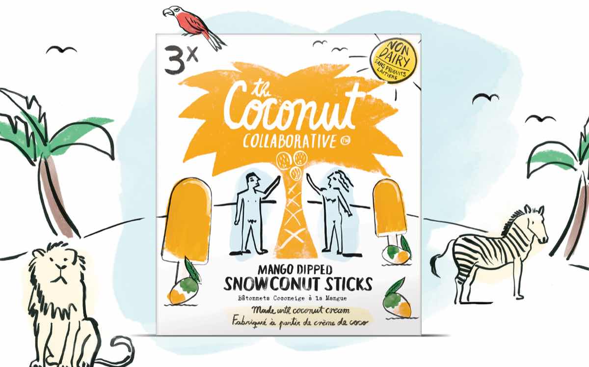Snowconut sticks