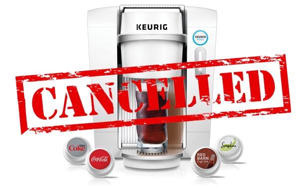 Keurig cancels its Keurig Kold pod-based drinks maker