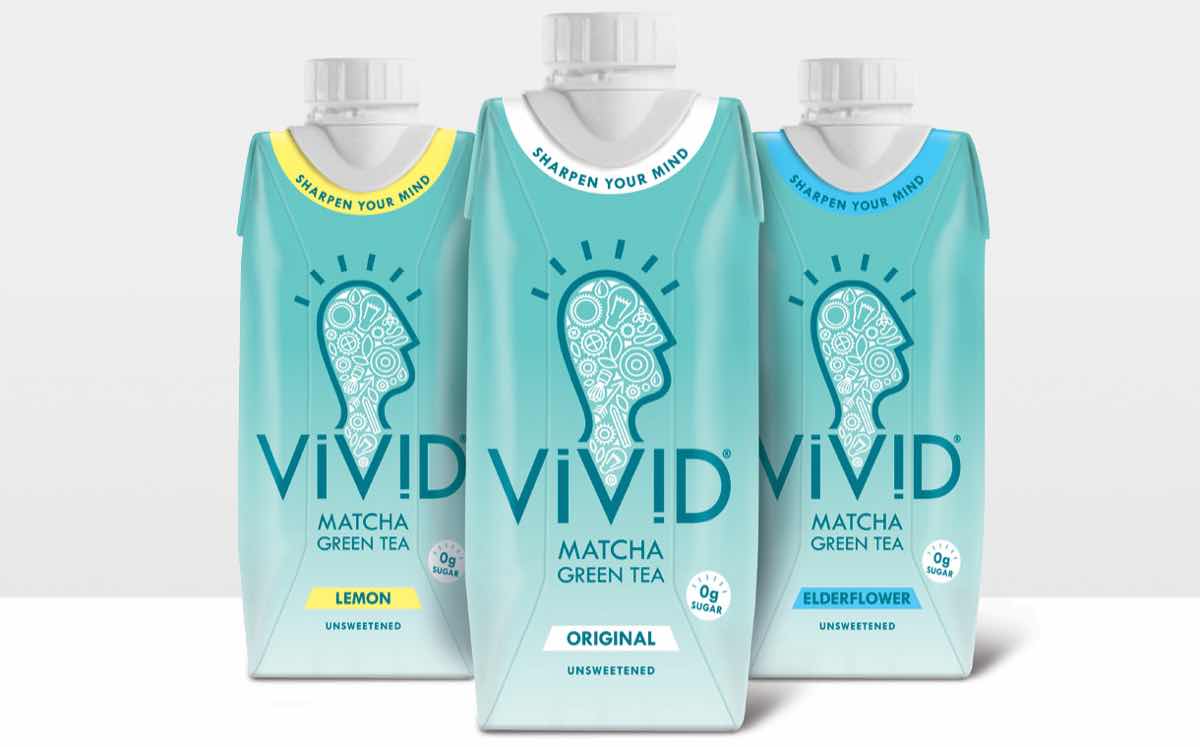 Matcha tea brand Vivid launches new line and cuts out all sugar
