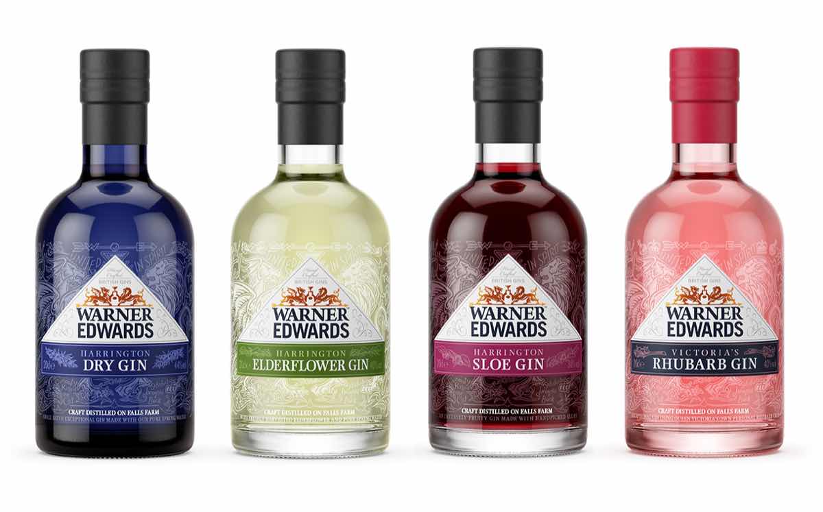 Warner Edwards launches its famous gins in mini bottles