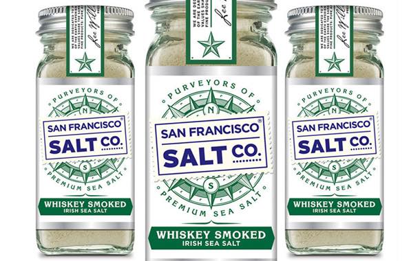 San Francisco Salt Company offers whiskey-smoked sea salt