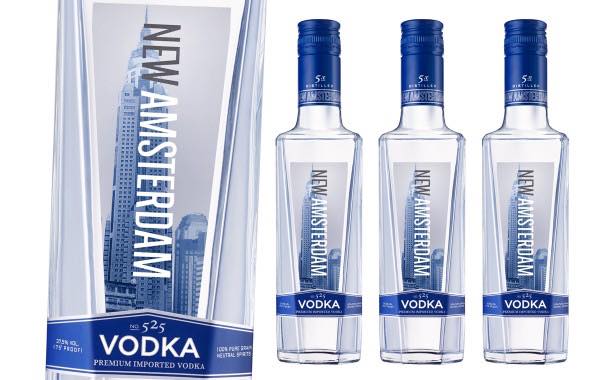 E&J Gallo launches 35cl format of New Amsterdam vodka in the UK