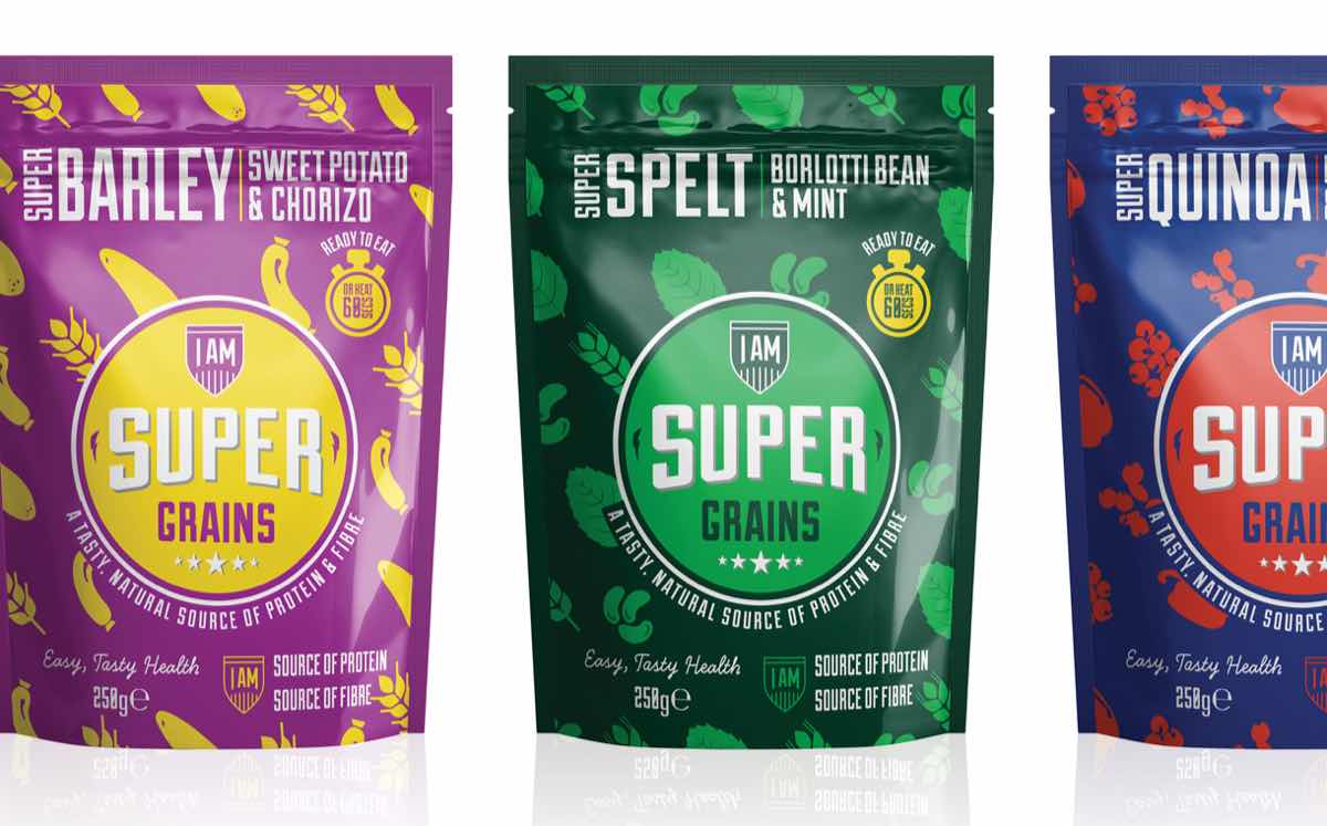 High-protein soup brand adds microwaveable grain pouches